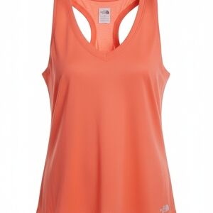 The North Face Coral-Orange Racerback Tank Top